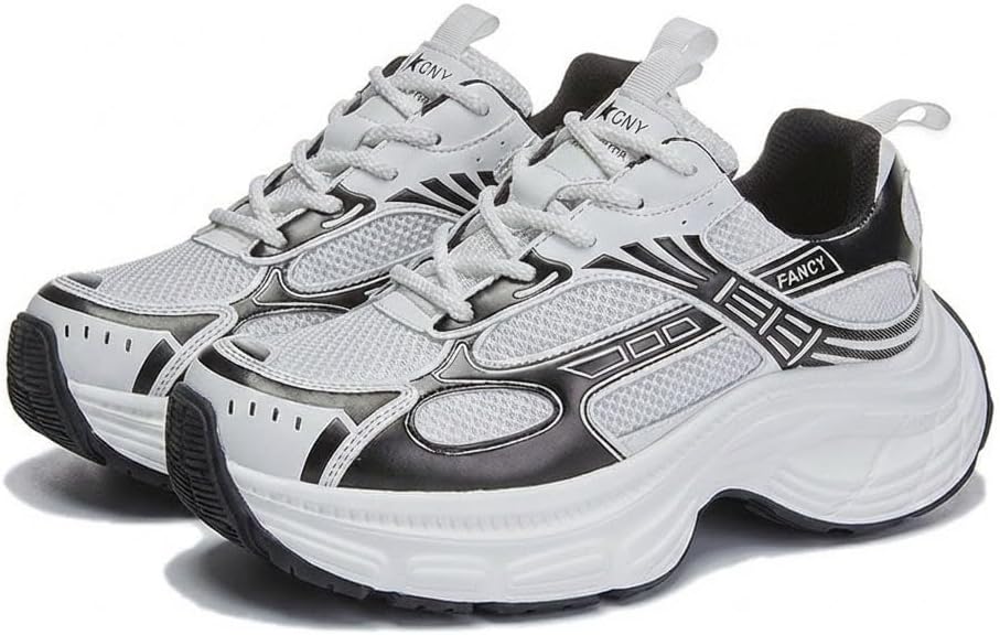 

Массивные модные кроссовки для женщин и мужчин, ретро кроссовки в стиле папы, спортивные прогулочные кроссовки на платформе, серебристо-серые Flowergirr