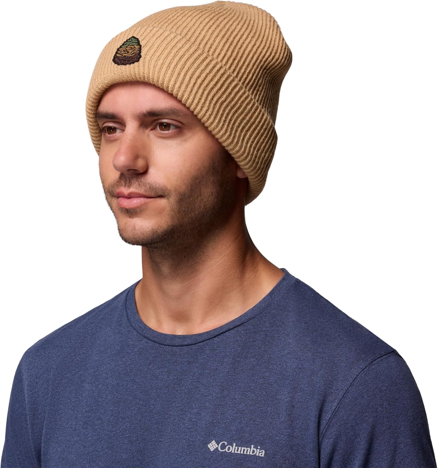 

Шапка-бини Columbia Unisex-Adult Provisions с манжетами, Canoe/Pinecone
