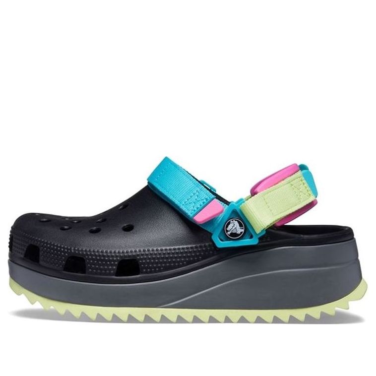 

Сандалии Crocs Classic Hiker Clog 'Black Blue Yellow'