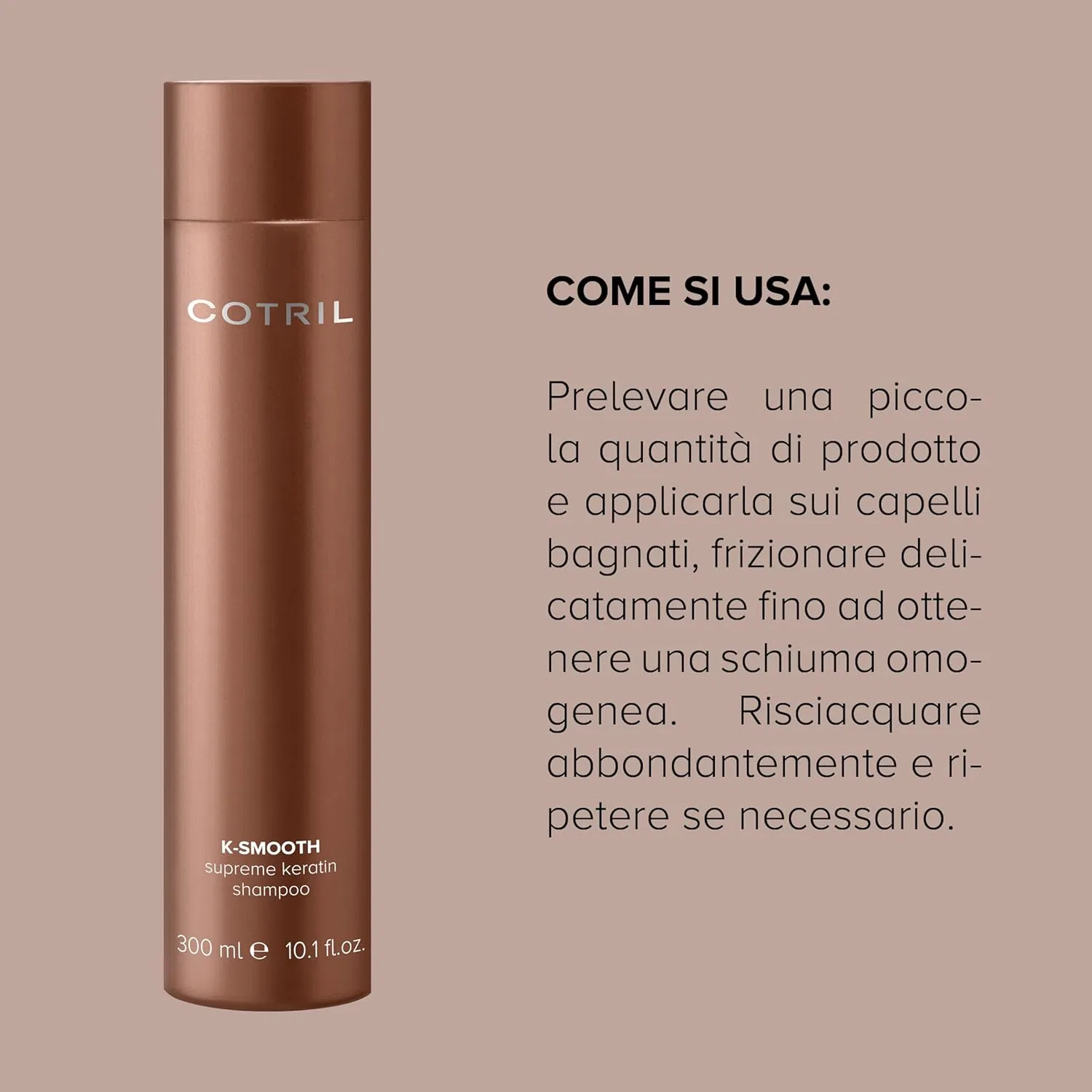 Шампунь с кератином «K-Smooth Supreme Keratin» от Cotril — фото 2