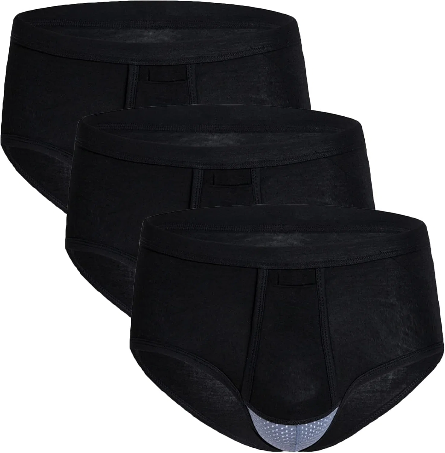 Боксеры мужские хлопковые, Black3pc