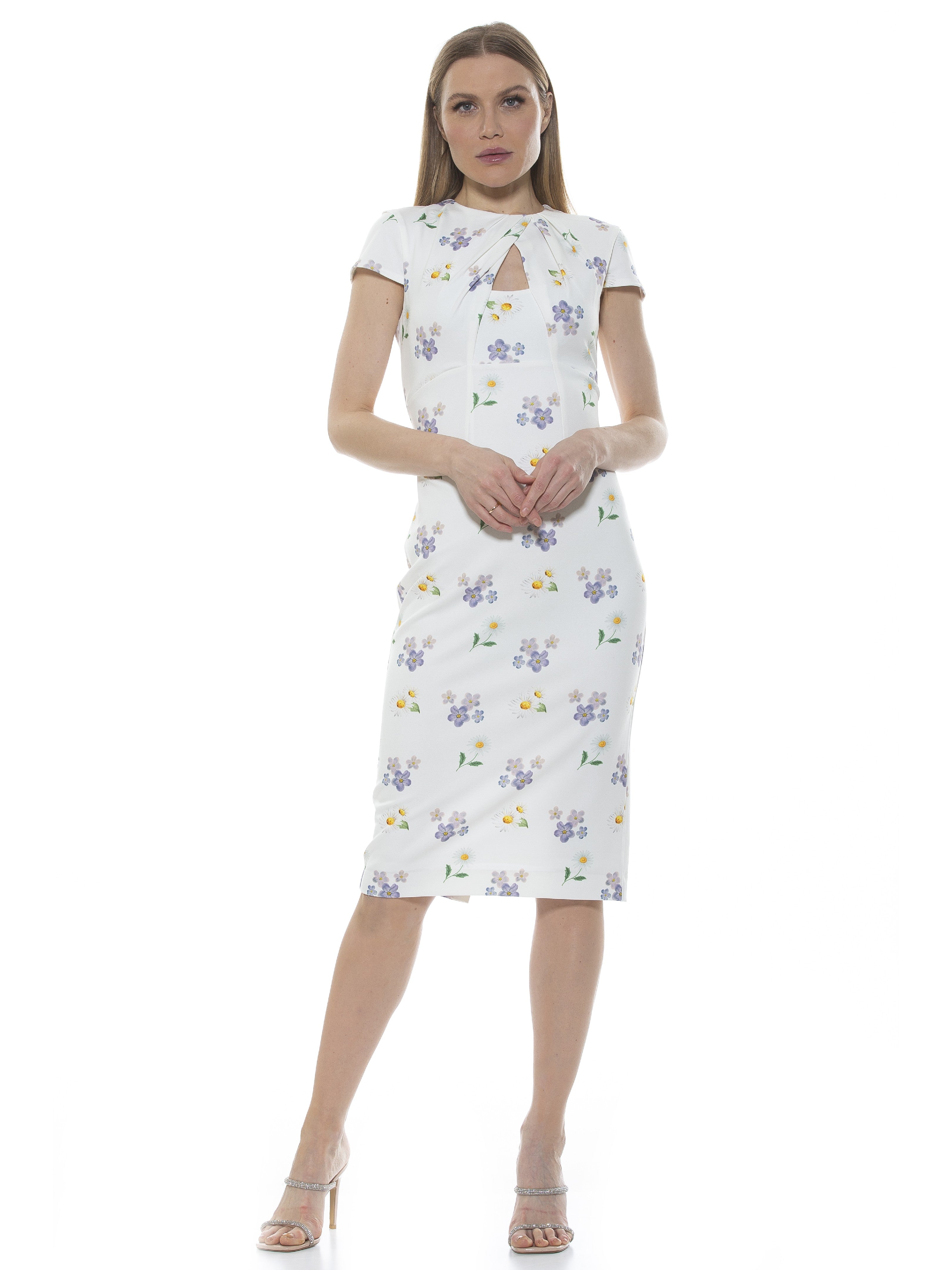 

Платье миди Джанин ALEXIA ADMOR, цвет ivory floral
