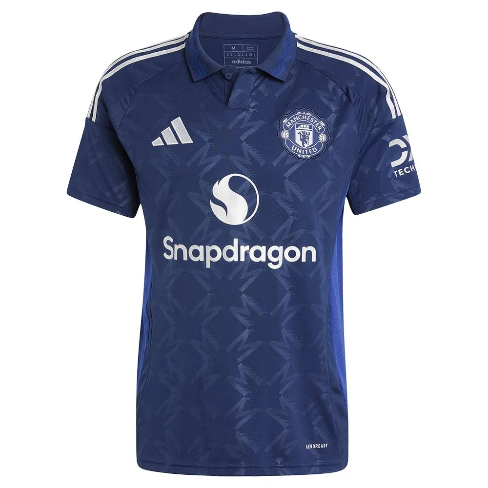 Футболка с коротким рукавом adidas Manchester United 24/25 Away, синий — фото 3