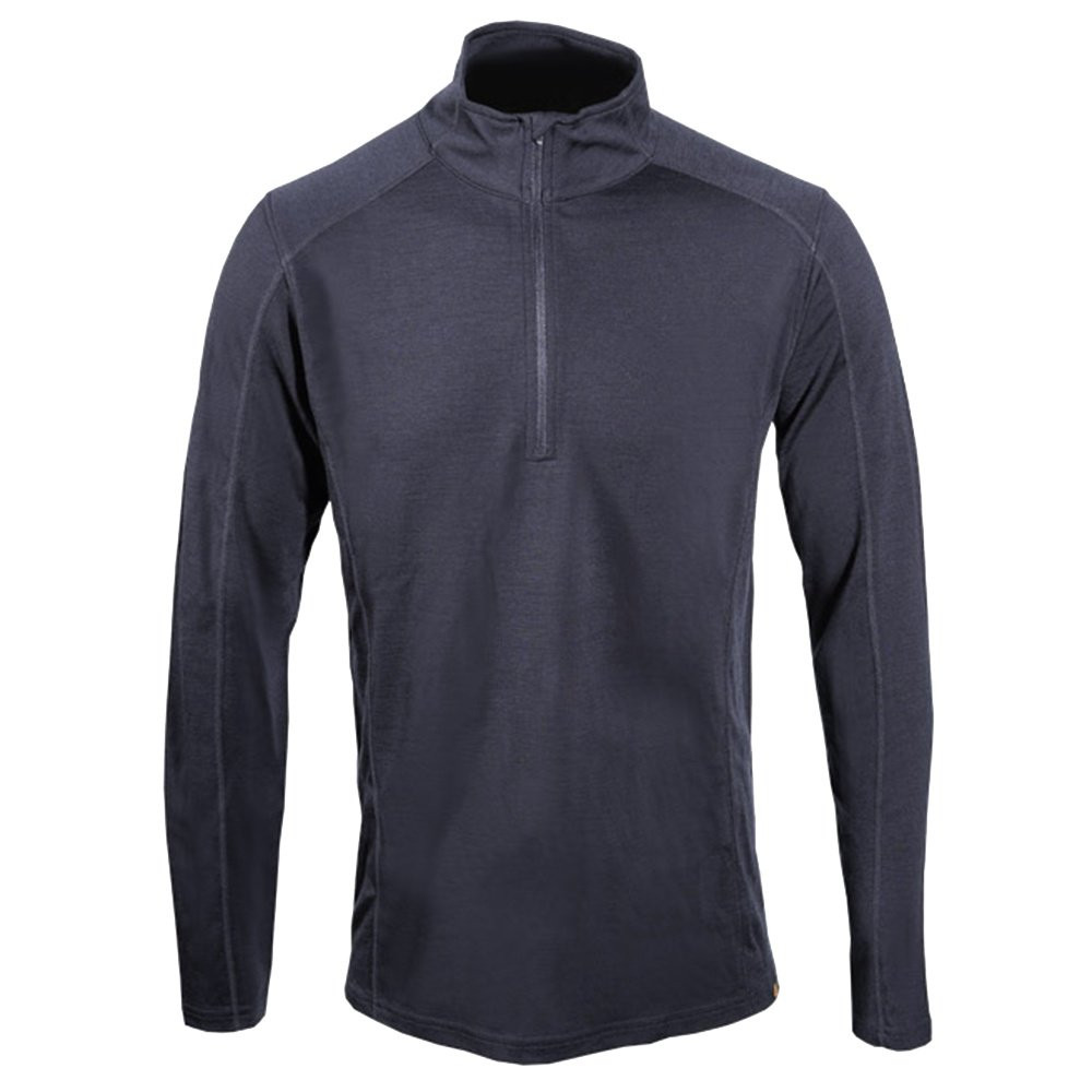 

Термофутболка Point6 Merino с молнией на четверть длины (мужская), Black