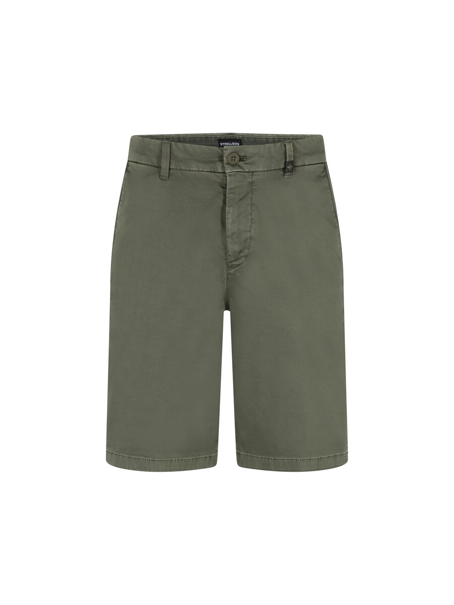 

Узкие брюки со складками STRELLSON Crush, Olive