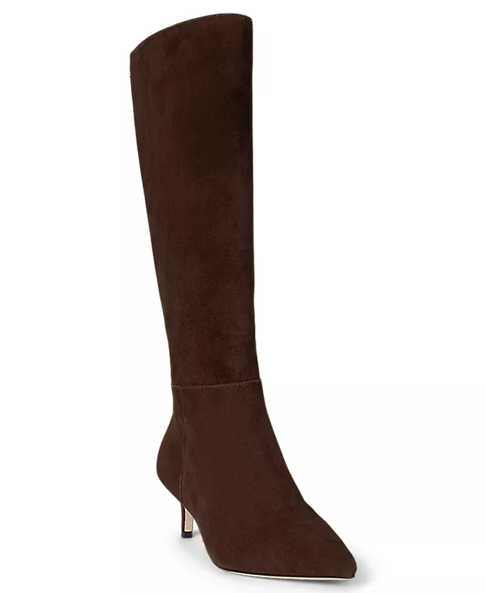 Женские высокие сапоги McKay Lauren Ralph Lauren, коричневый