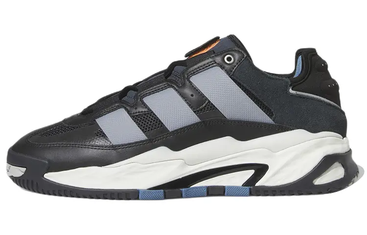 Кроссовки Niteball Adidas Originals 'Black Carbon Blue'