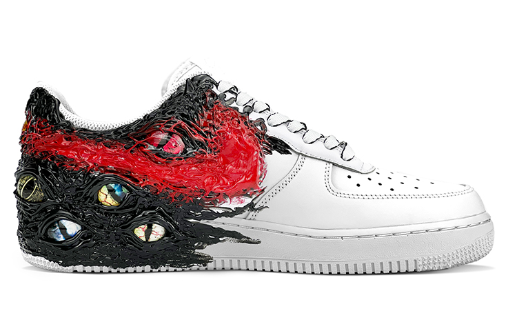 

Мужские кроссовки для скейтбординга Nike Air Force 1, Black