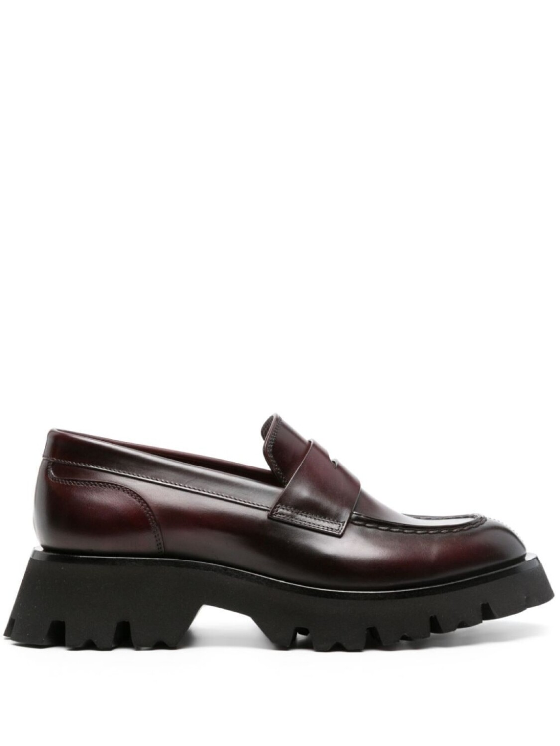 

Santoni пенни-лоферы Alfie, красный