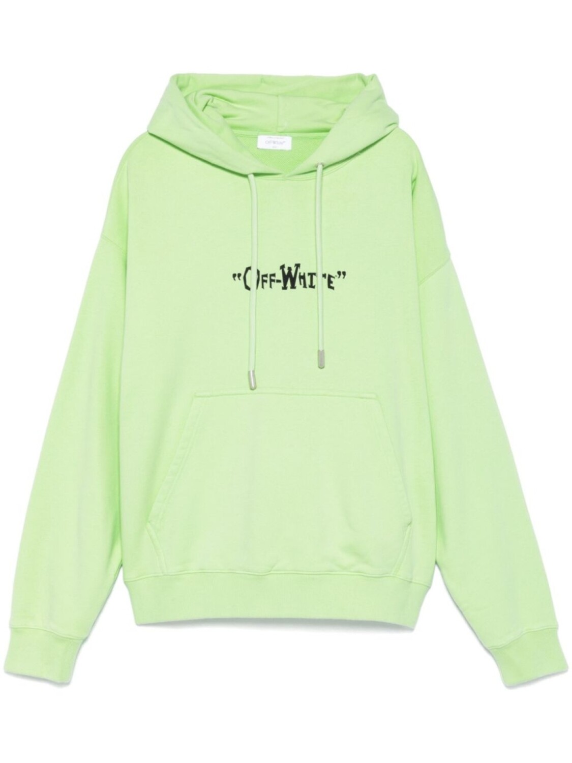 

Off-White худи с логотипом, зеленый
