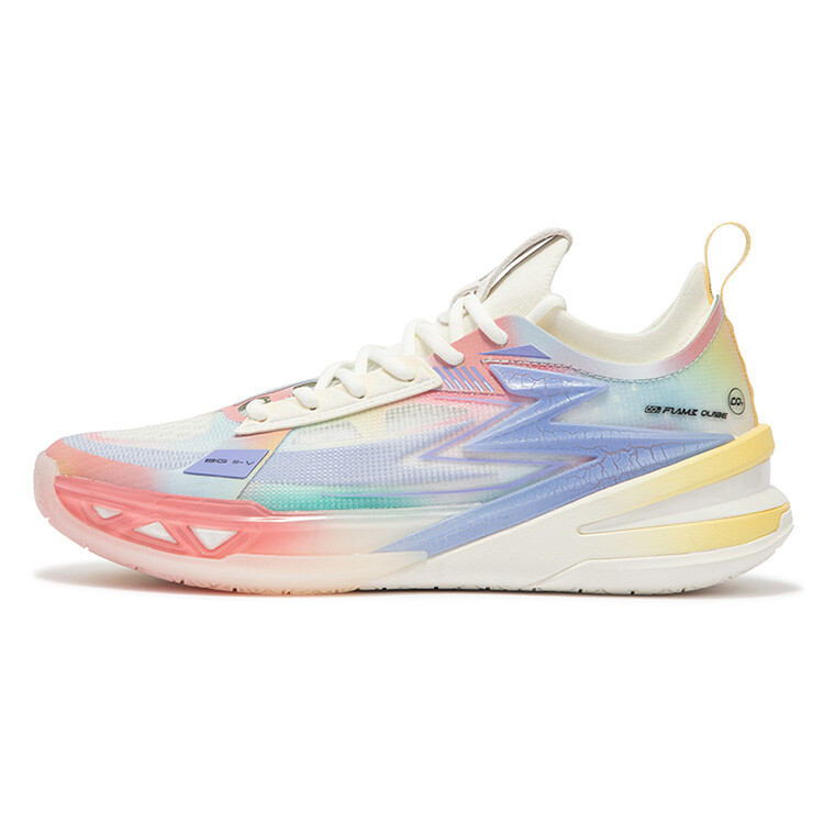 

Баскетбольные кроссовки BIG3 5.0 Pro Basketball Shoes Men Low-Top Feather White/cheese Yellow 361°