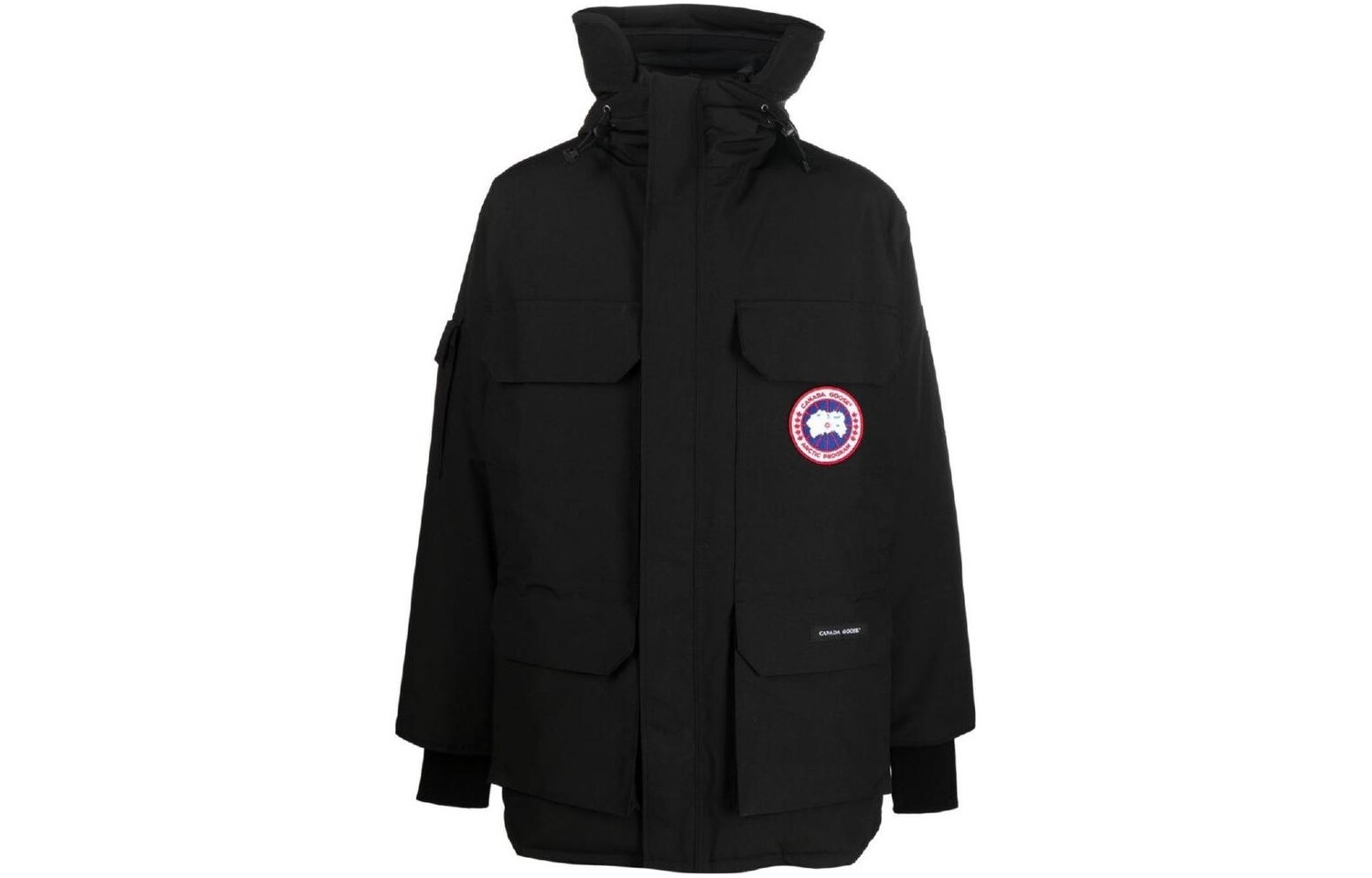 

Пуховик мужской черный Canada Goose