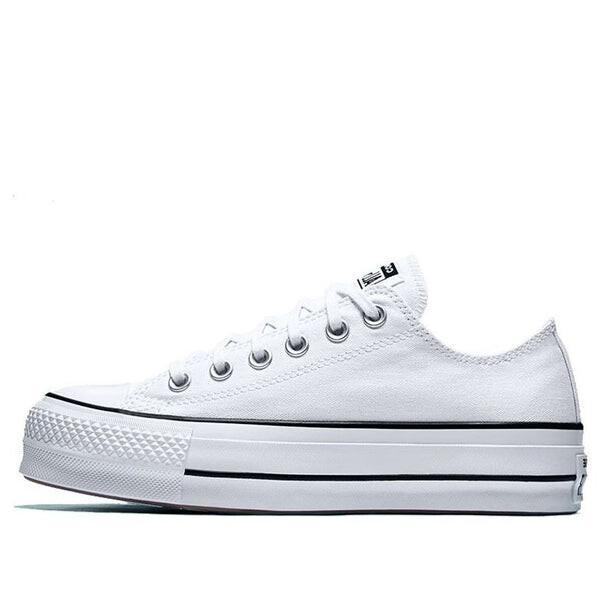 Кроссовки chuck taylor all star lift ox 'white black' Converse, белый