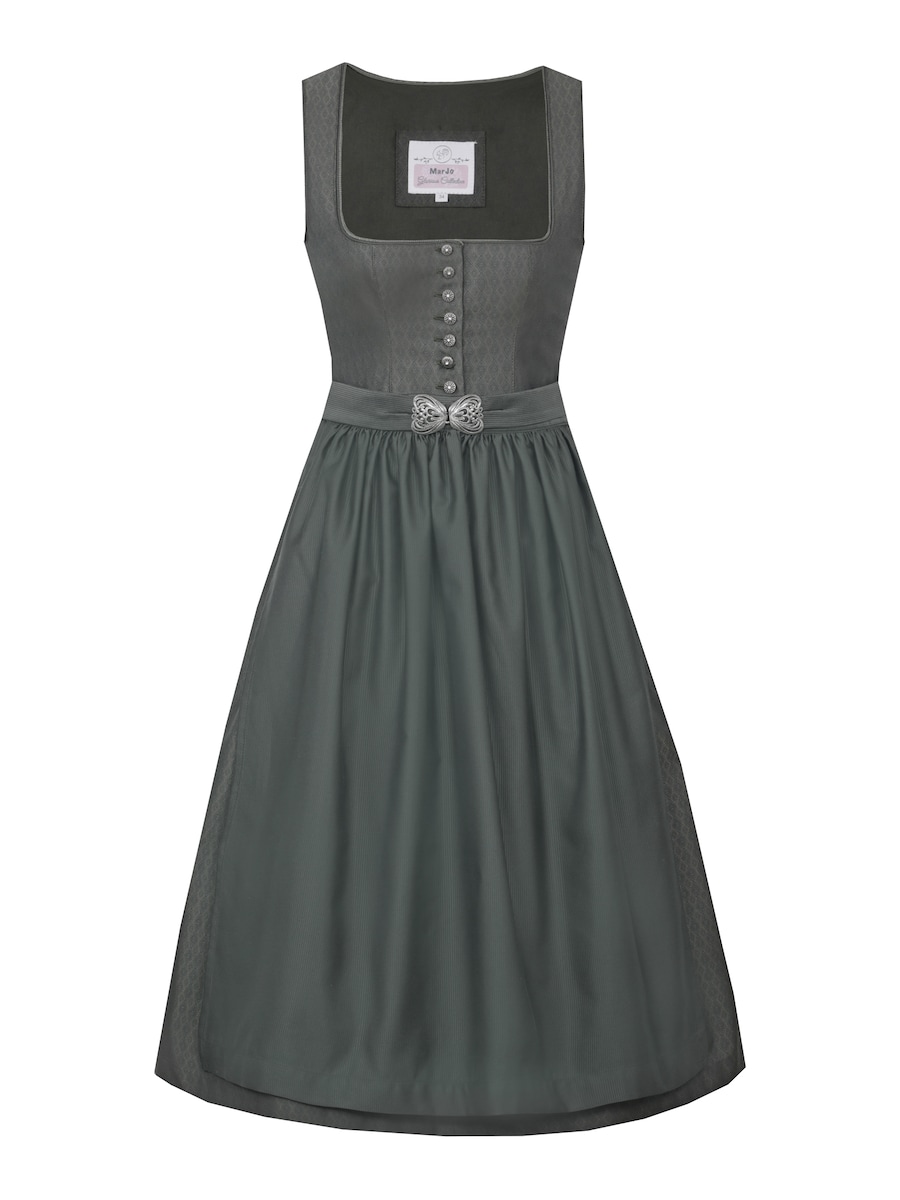 

Широкая юбка в сборку MARJO Kitzingen, темно-зеленый