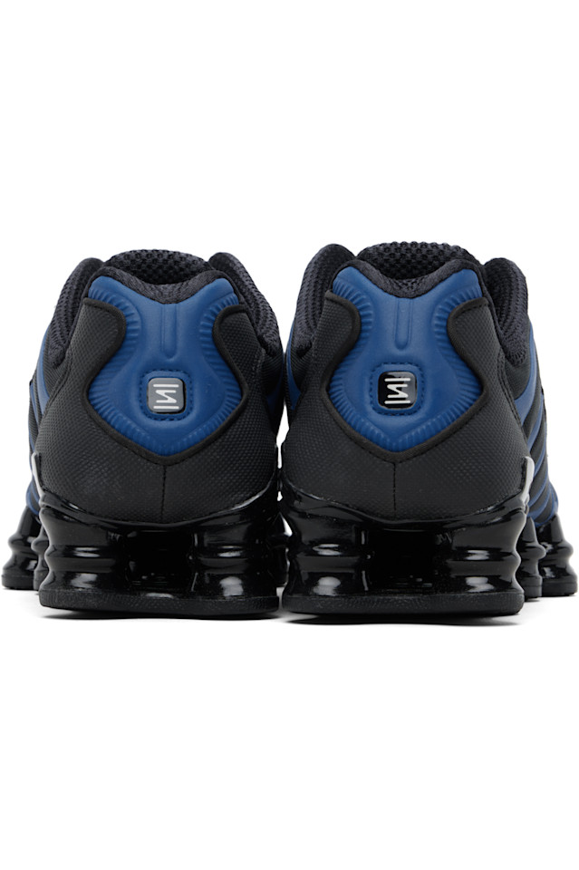Nike Черно-Синие кроссовки Shox TL — фото 2