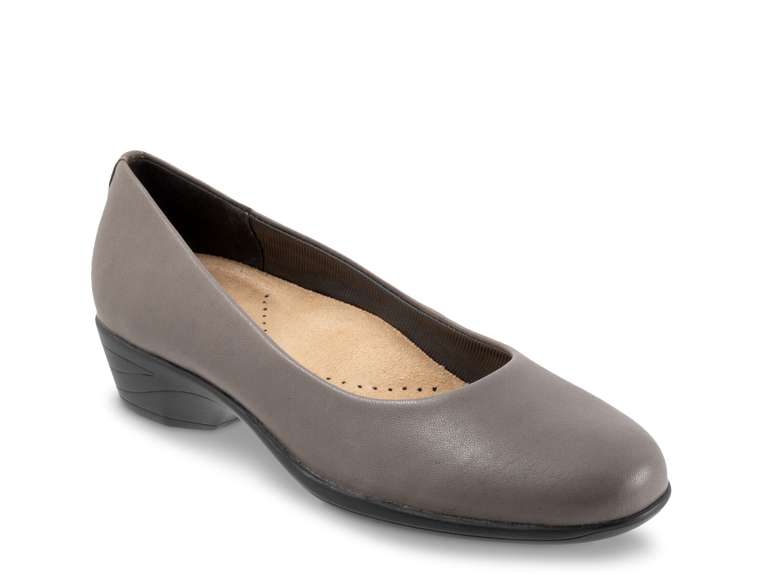 Туфли Trotters лодочки, серый