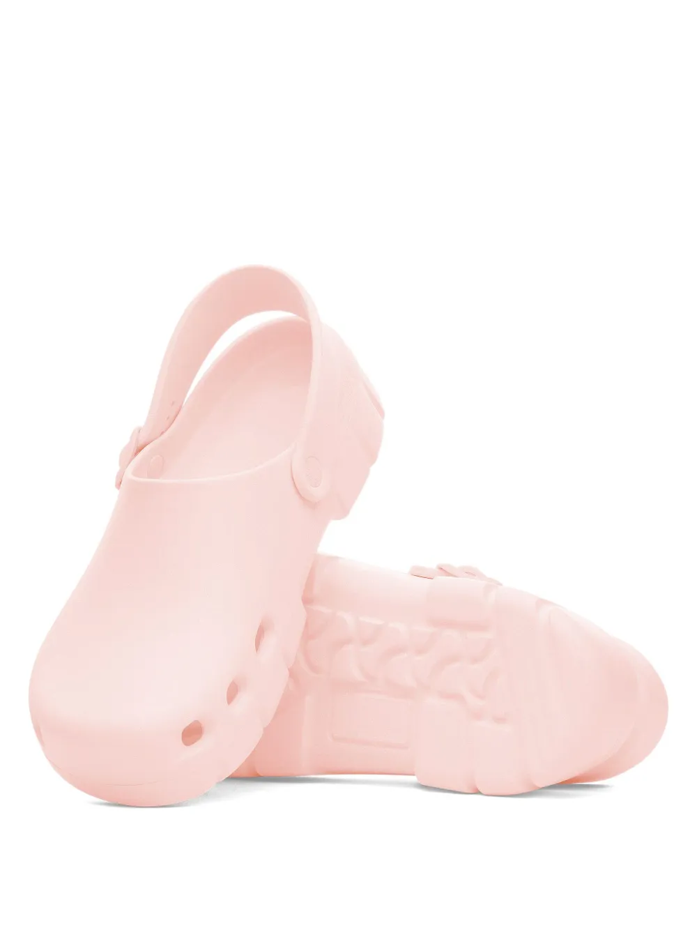 Кроксы с ремешком на пятке BIRKENSTOCK, розовый — фото 4