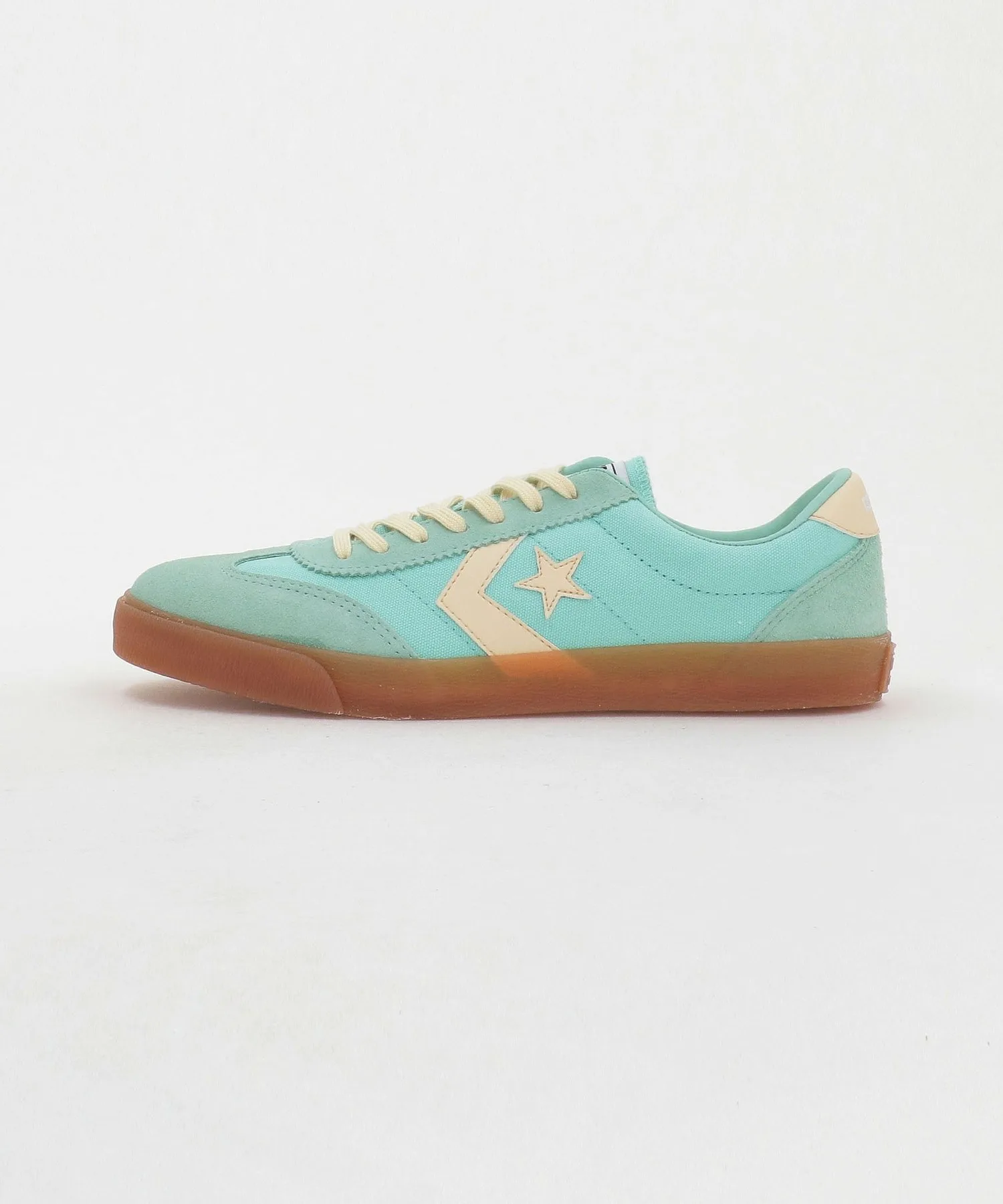 Мужские кроссовки из канваса и замши CONVERSE ROAD CLASSIC SK OX лайм