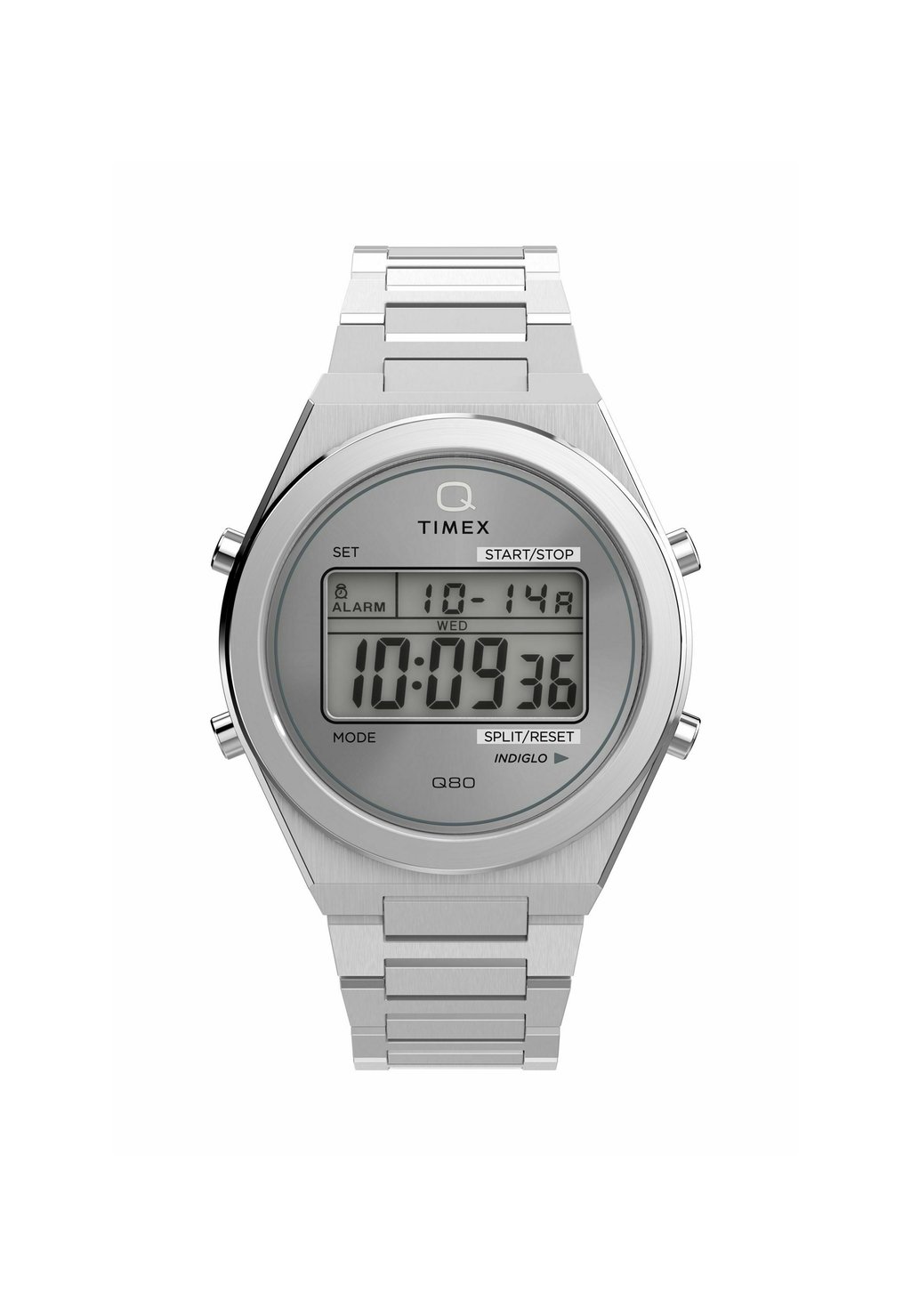

Цифровые часы QUARTZ CONTINENTAL Timex, серебряный
