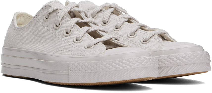 Кроссовки Chuck 70 Monochrome Off-White Converse, Pale putty/Pale putty — фото 4