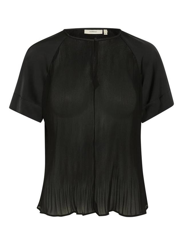 

Кейси плиссе топ InWear, черный