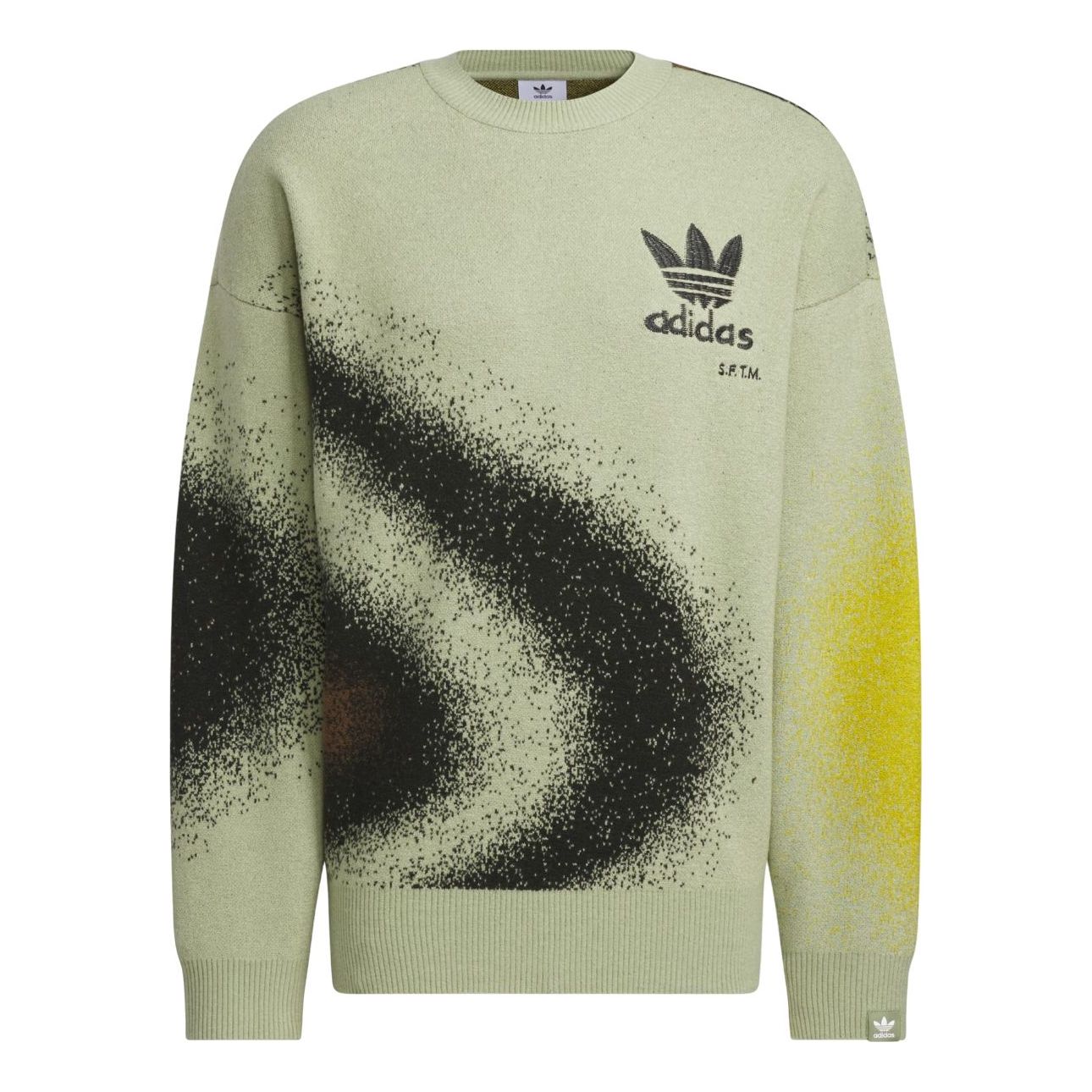 

Спортивная толстовка adidas Song For The Mute Fully Fashion Crew Sweatshirt 'Tent Green' JI9643, зеленый