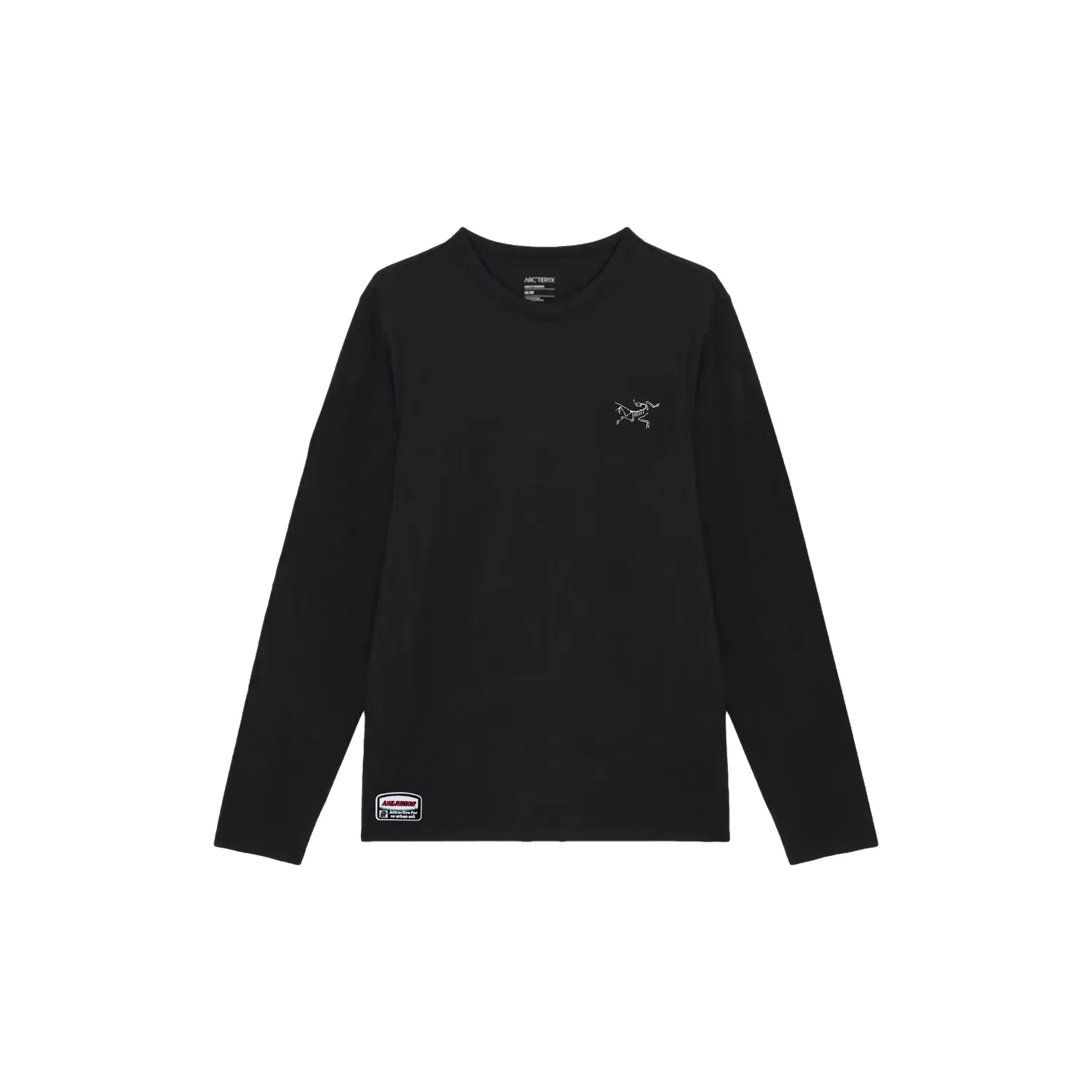 Футболка с логотипом Arcteryx KRAGG мужская черная