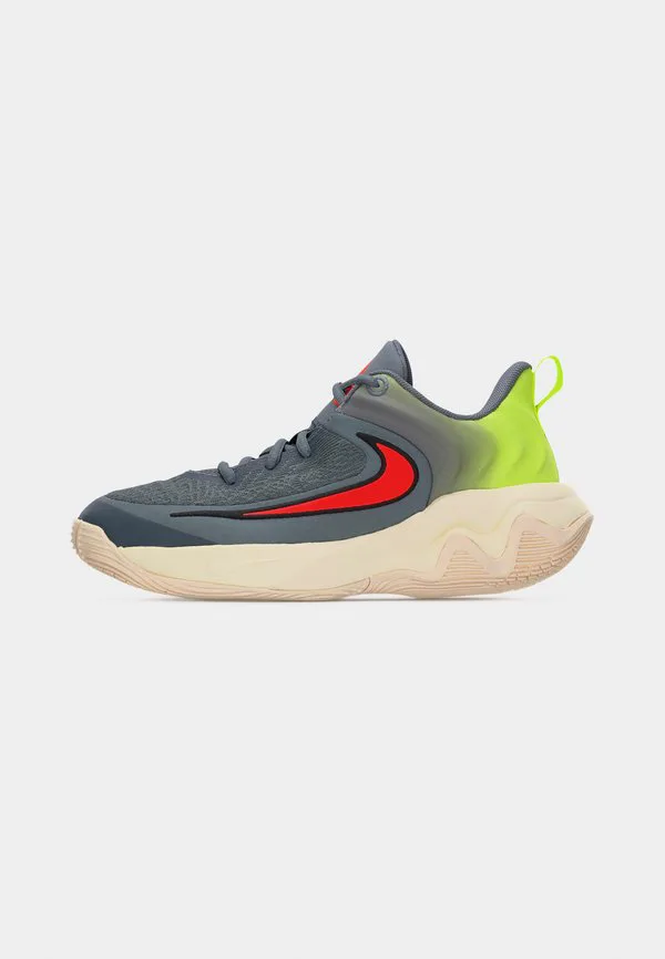 Унисекс баскетбольные кроссовки giannis immortality 4 Nike Performance, Dark Raisin/Total Crimson/Volt/Sail — фото 2