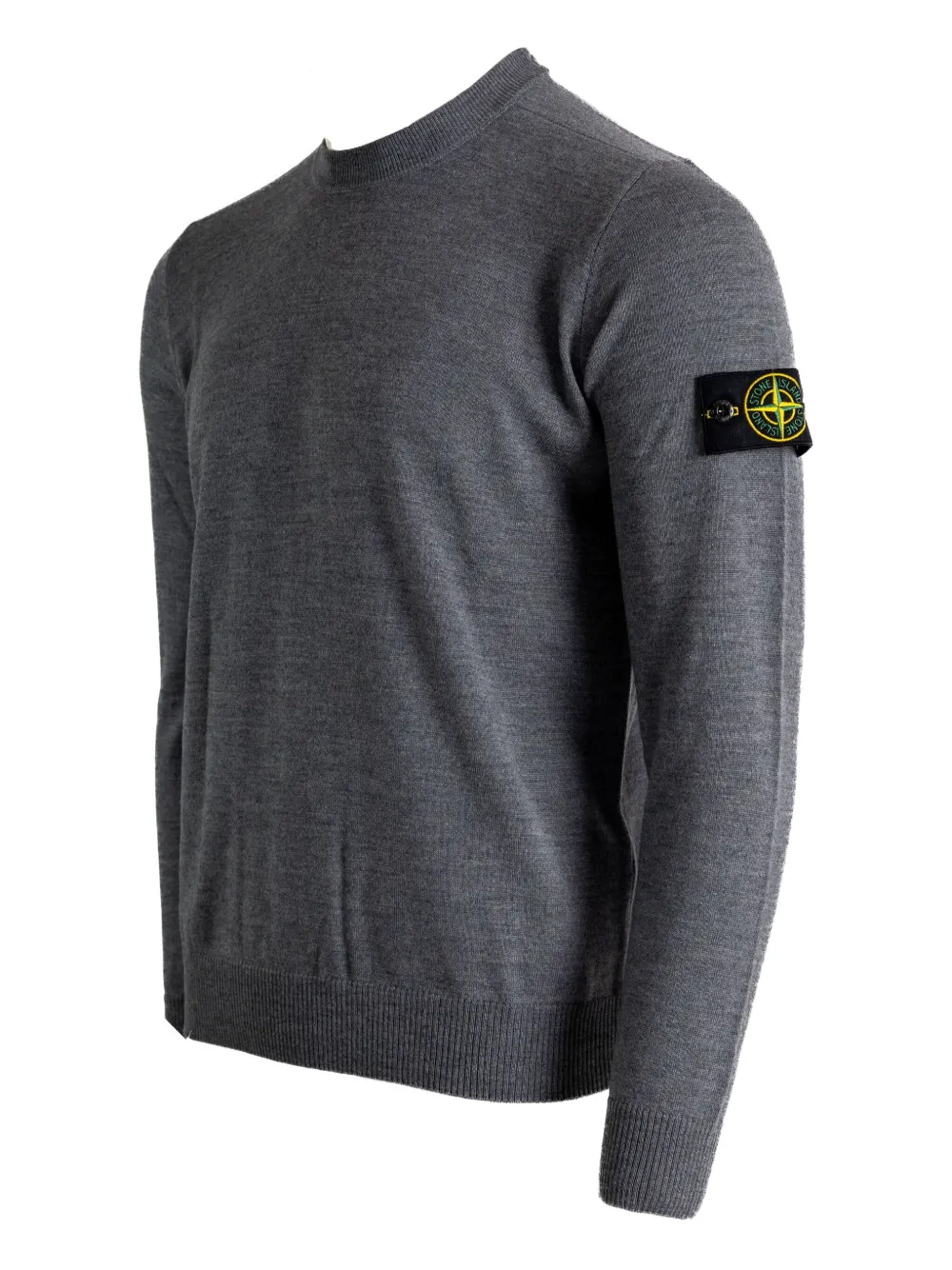 5100071 свитер с круглым вырезом и нашивкой-логотипом Stone Island — фото 3