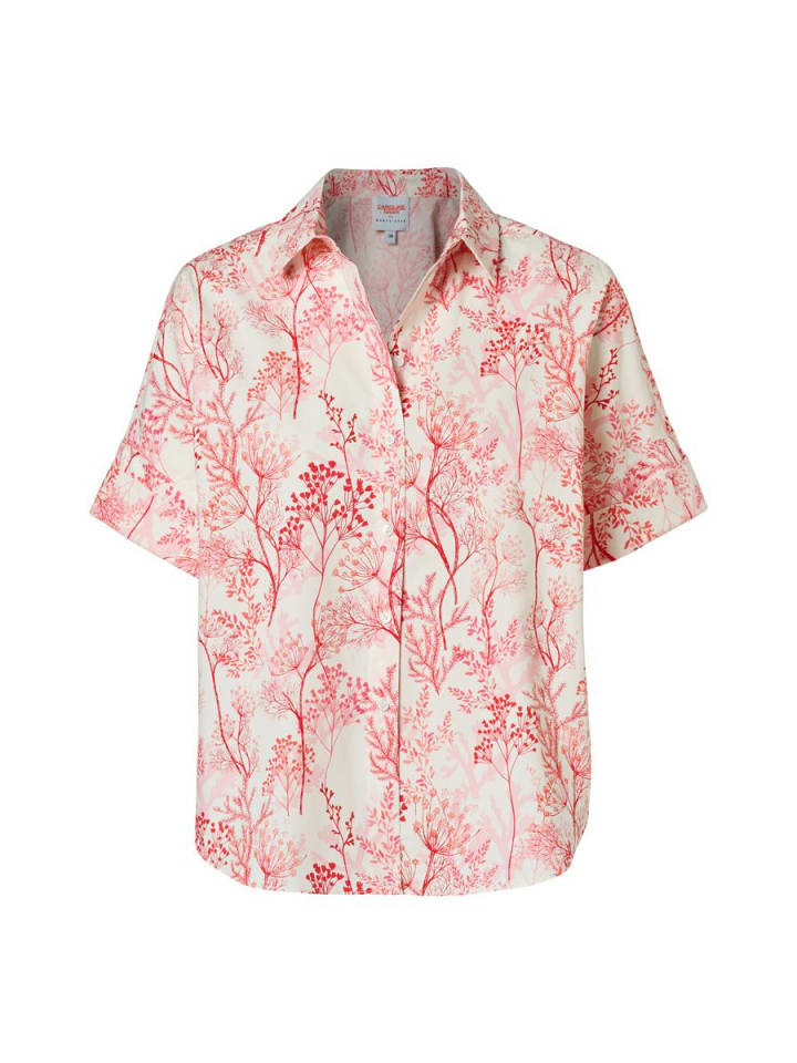 

Блузка Mart Visser, цвет caroline tensen leeds print bluse weiß/orange
