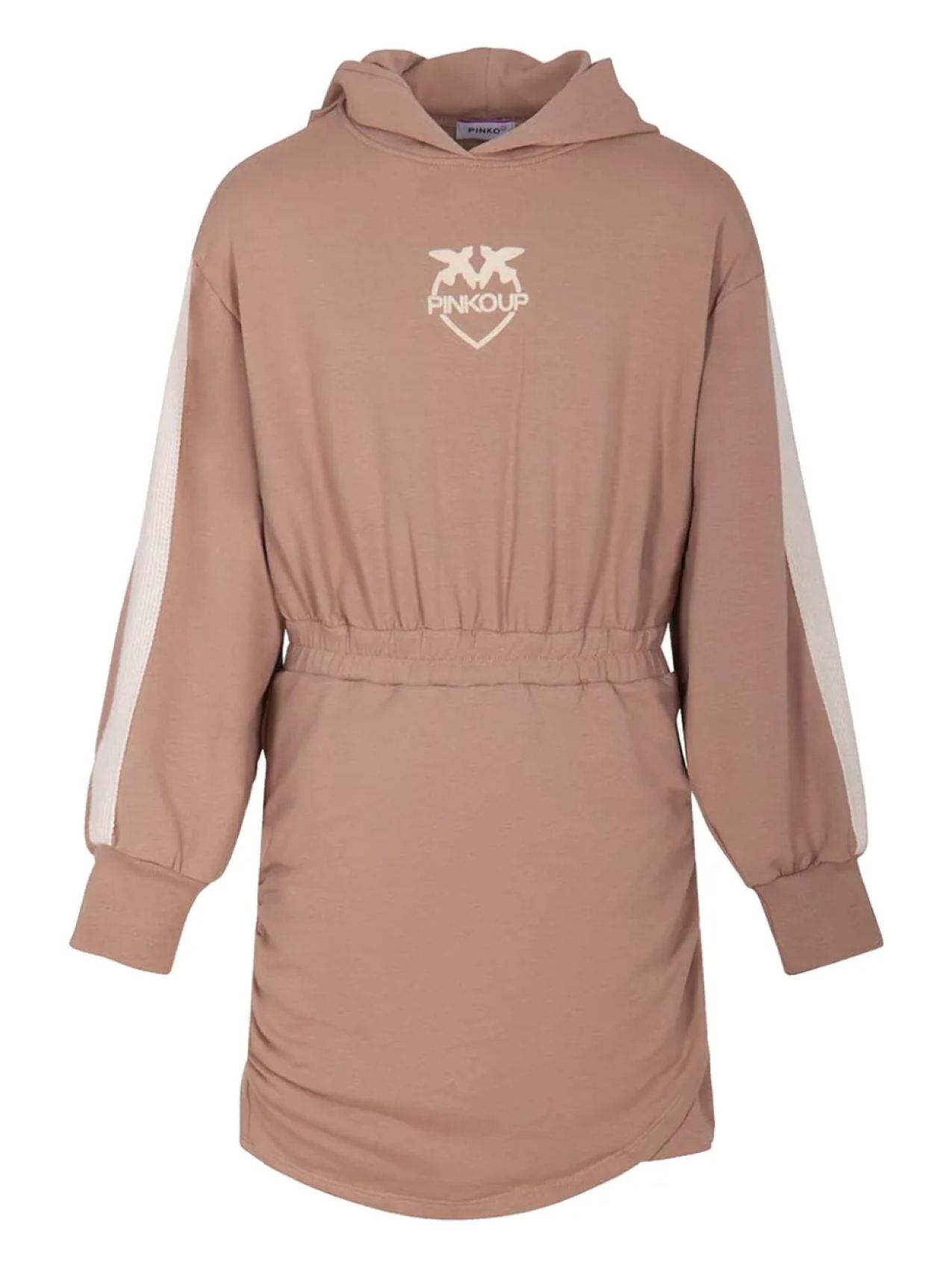 

Платье Pinko Kids с логотипом, нейтральный