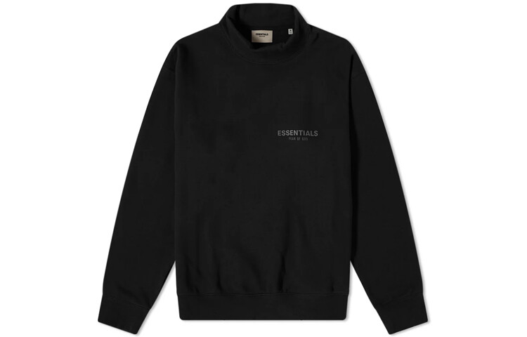 

SS21 Толстовка унисекс черная Fear Of God Essentials, черный