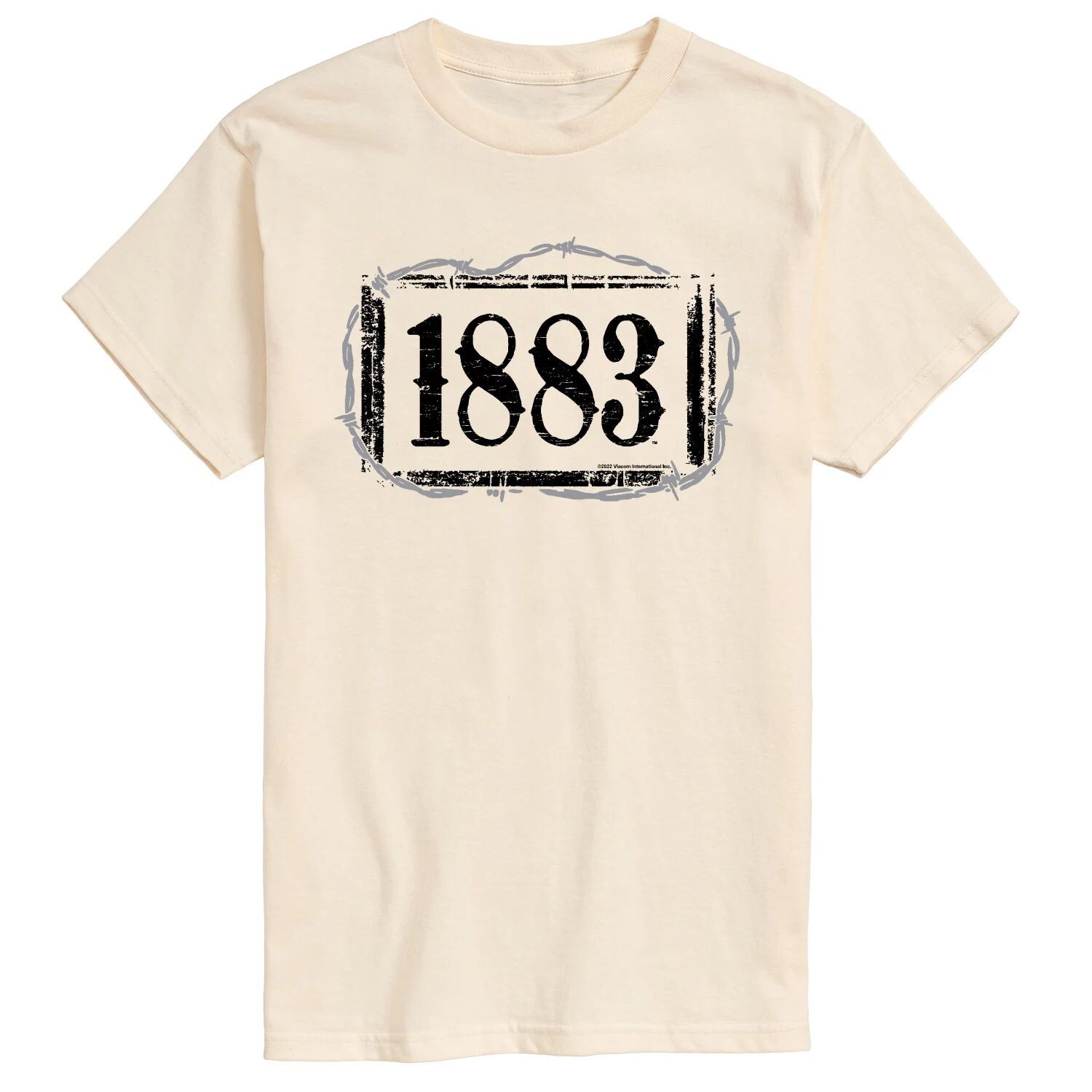 

Мужская футболка 1883 года с колючей проволокой Licensed Character