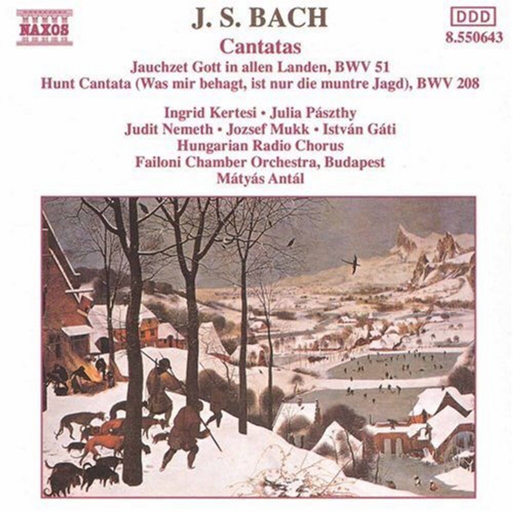 

Диск CD Cantatas Bwv 51 & 208 - J.S. Bach