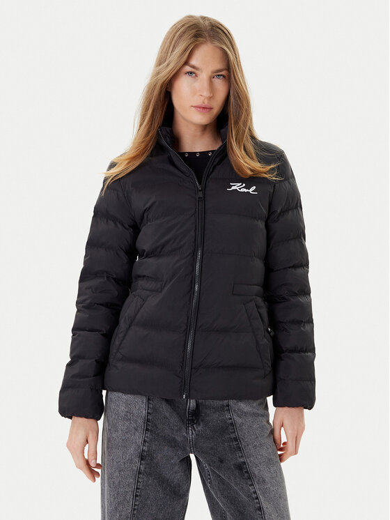 

Демисезонная куртка regular fit A1W15049 Karl Lagerfeld, чёрный, Черный, Демисезонная куртка regular fit A1W15049 Karl Lagerfeld, чёрный