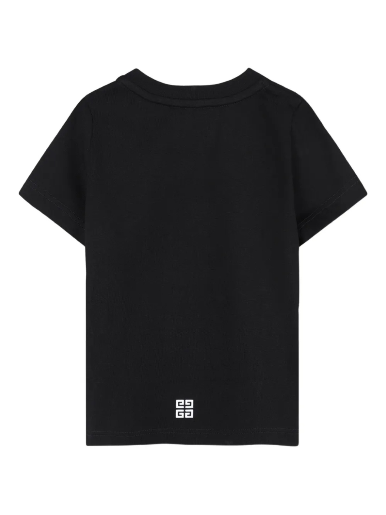Футболка с короткими рукавами и принтом логотипа Givenchy Kids, черный — фото 2