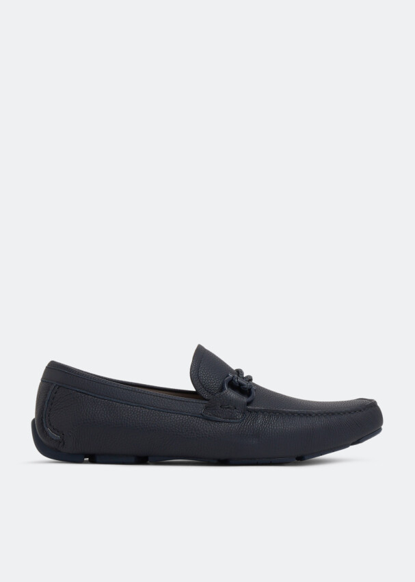 

Мокасины Ferragamo Gancini Driver, синий