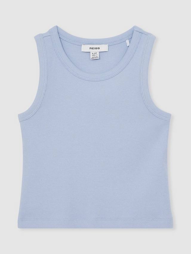 

Детский фиолетовый безрукавник из хлопковой смеси Reiss, Blue