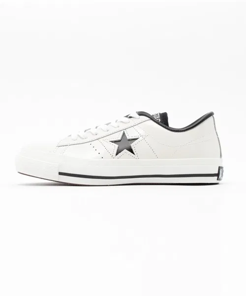 Унисекс кроссовки One Star J из кожи CONVERSE белые — фото 2