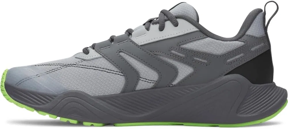 Мужские кроссовки Under Armour UA Charged Commit Tr 5, Mod Gray Castlerock Lumos Lime