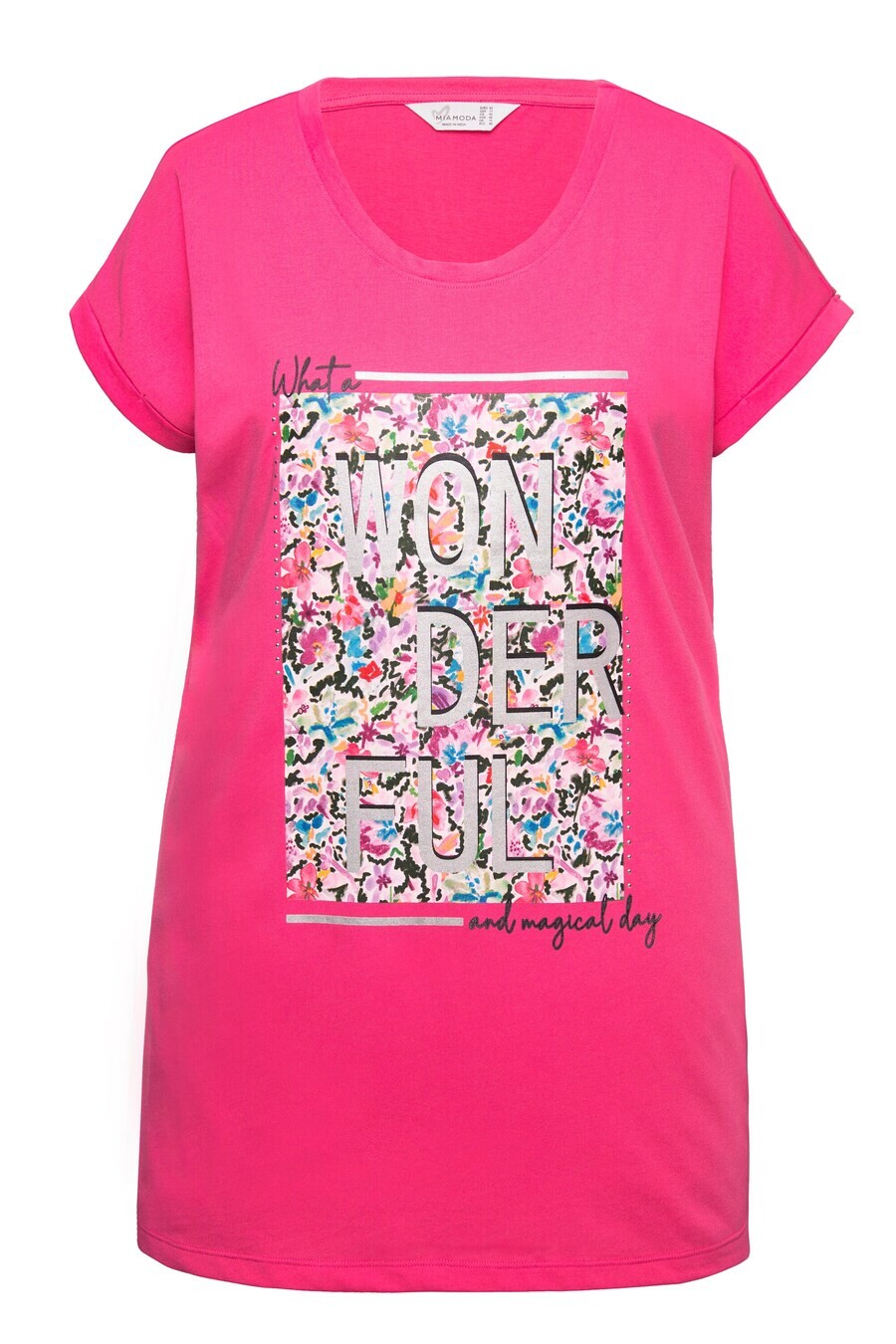 

Футболка MIAMODA Shirt, розовый