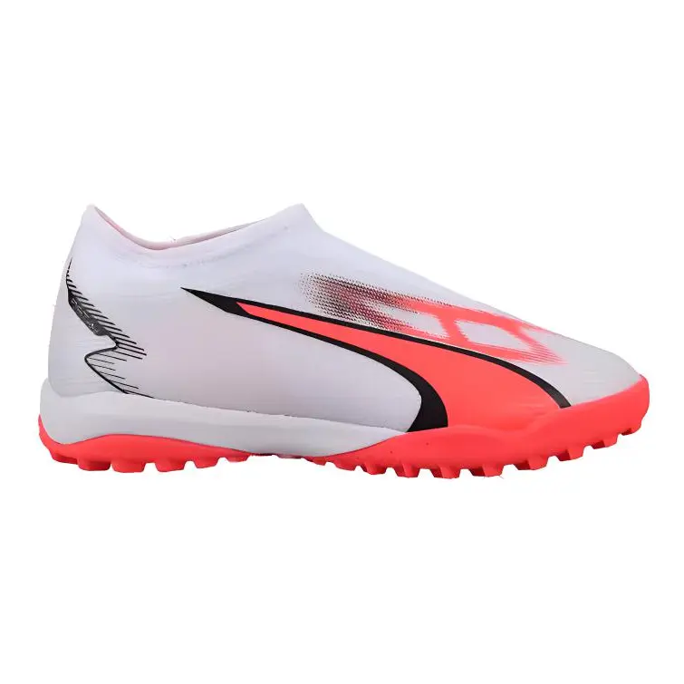 Футбольные бутсы Ultra Match Kids для детей Puma, темно-красный/белый/черный — фото 2