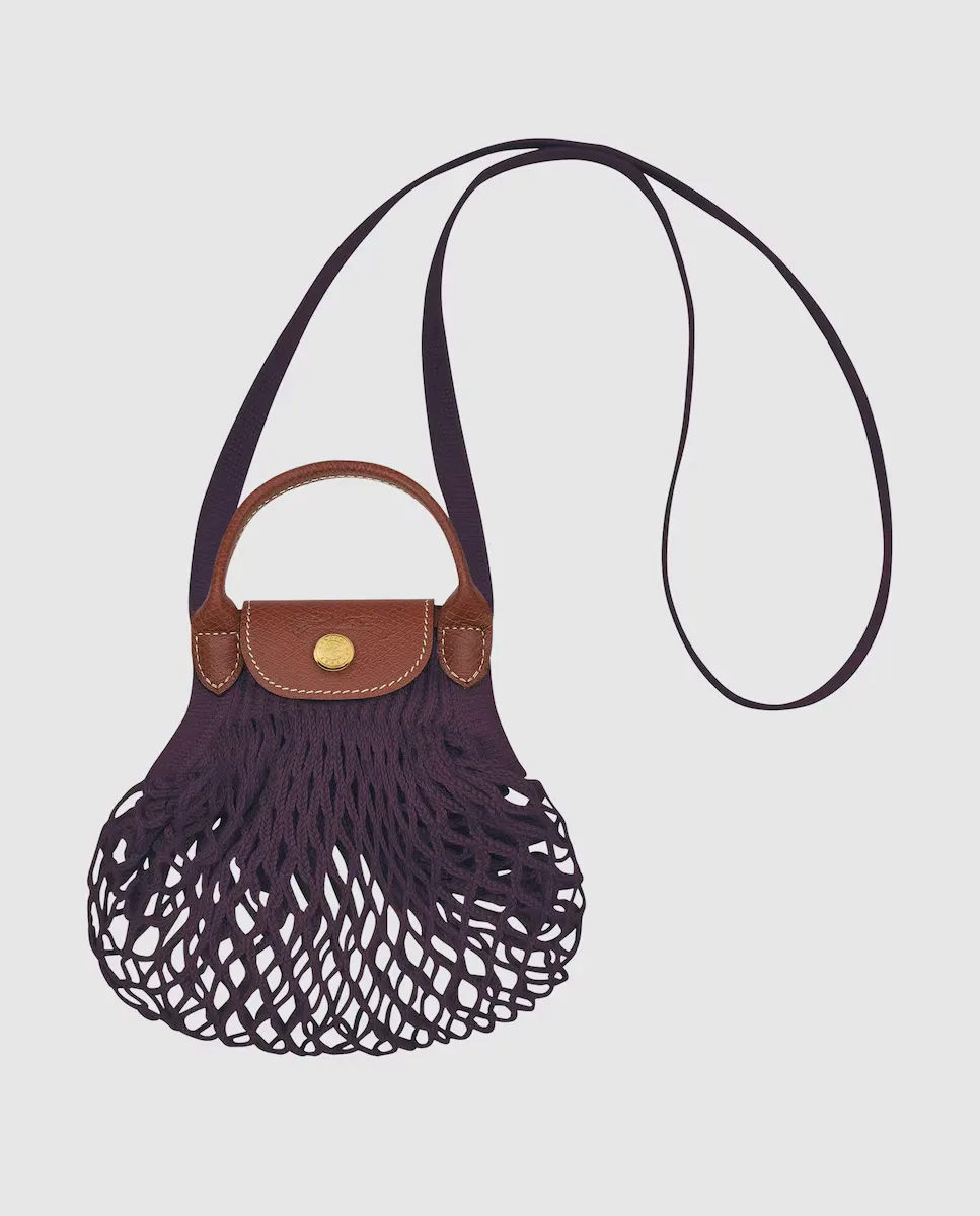 

Le Pliage Filet женские маленькие сумки размера XS Longchamp, пурпурный, Фиолетовый, Le Pliage Filet женские маленькие сумки размера XS Longchamp, пурпурный