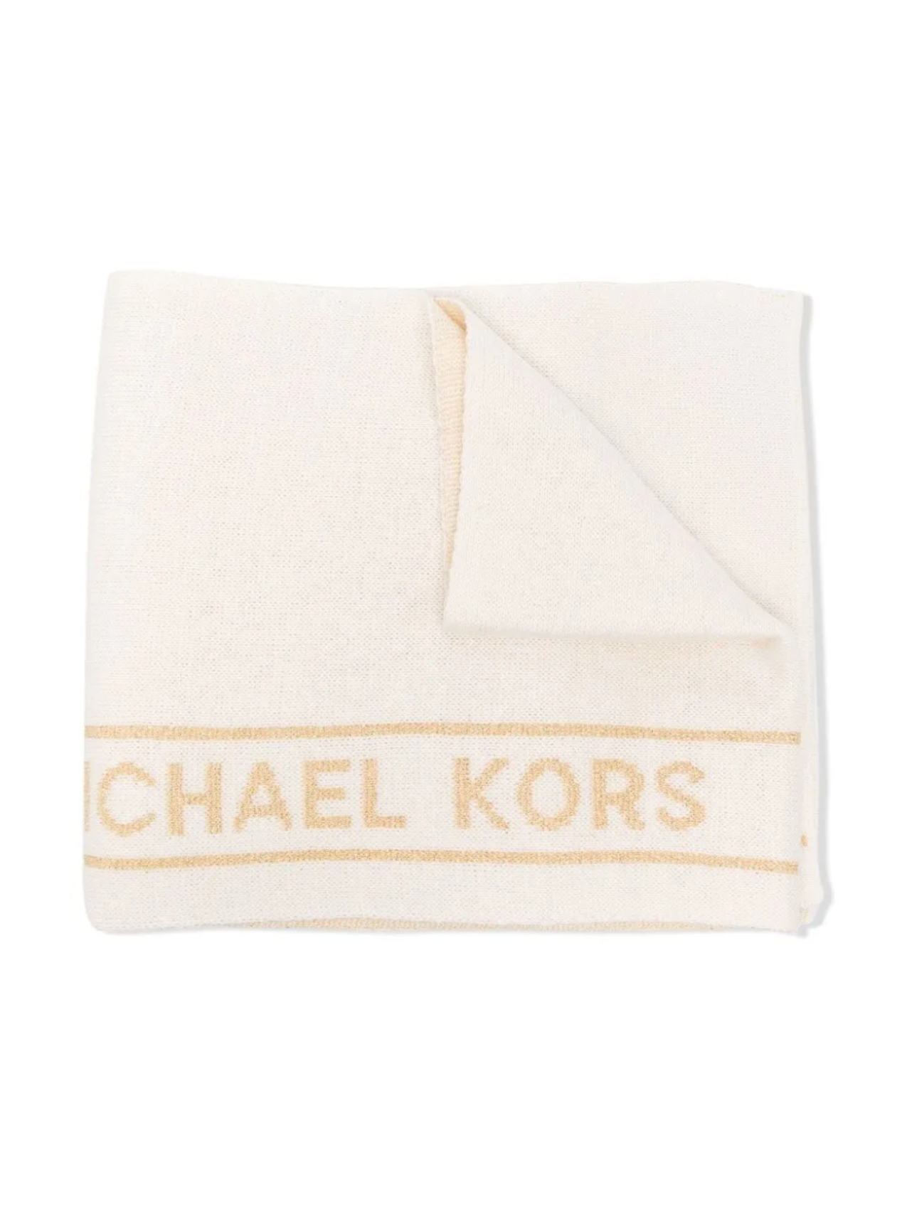 

Michael Kors Kids шарф с логотипом, нейтральный