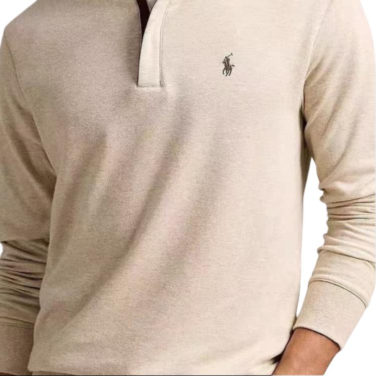 Толстовка мужская Polo Ralph Lauren, коричневый — фото 4