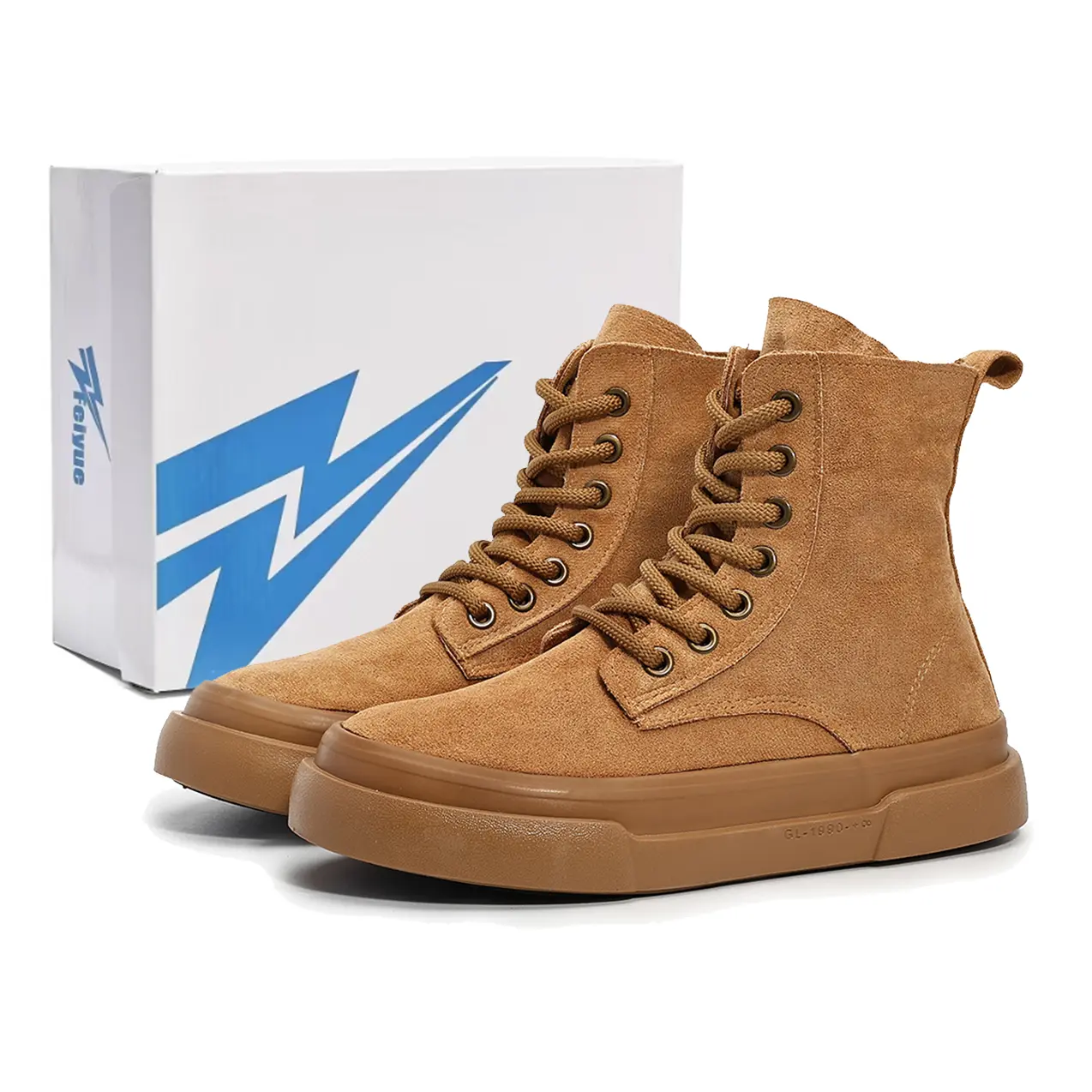 Ботильоны женские верблюжьего цвета Feiyue, Camel