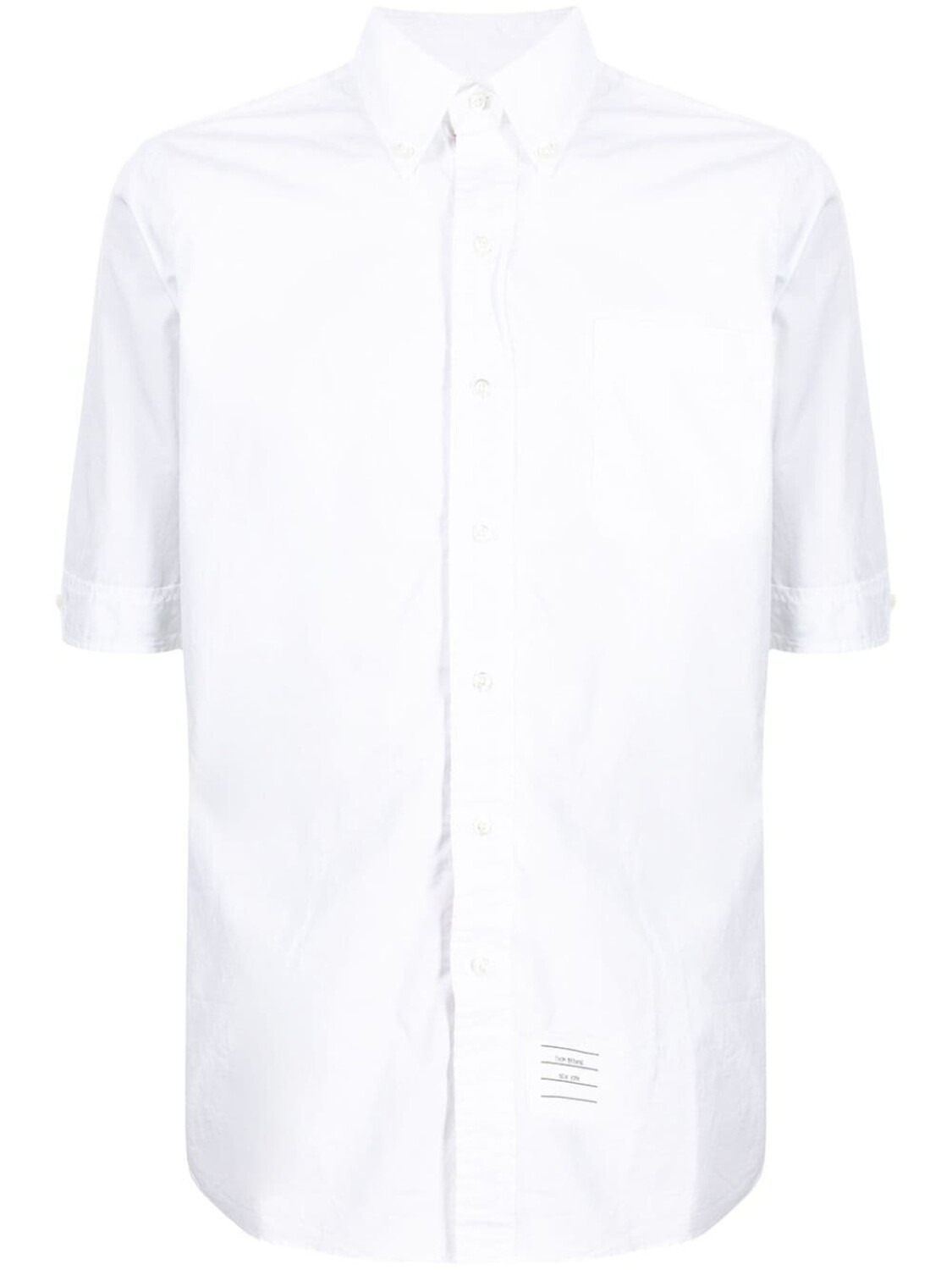

Thom Browne рубашка с полосками RWB, белый