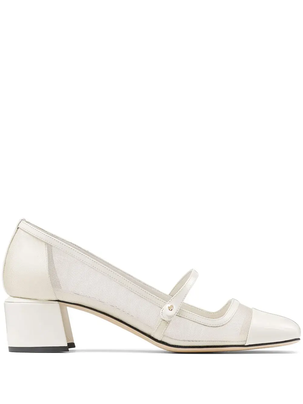 Туфли Elisa 45 JIMMY CHOO, белый