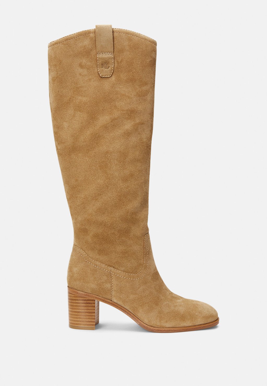 

Сапоги CARLA SUEDE RIDING BOOT Ralph Lauren, цвет Camel