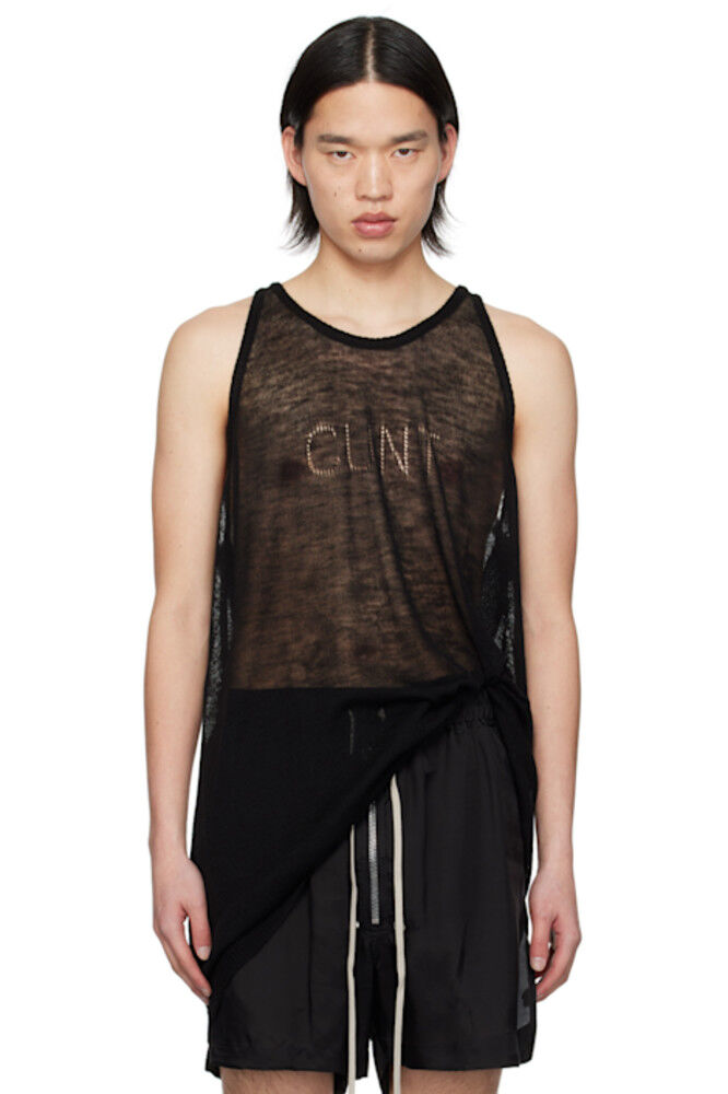 

Черная майка «Cunt» Rick Owens